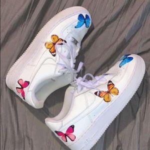 Butterfly custom Nike air forces